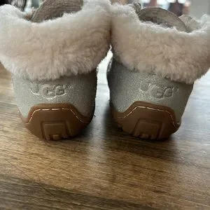 UGG Shoes Girls Ugg Jorgen Silver Metallic Booties Poshmark